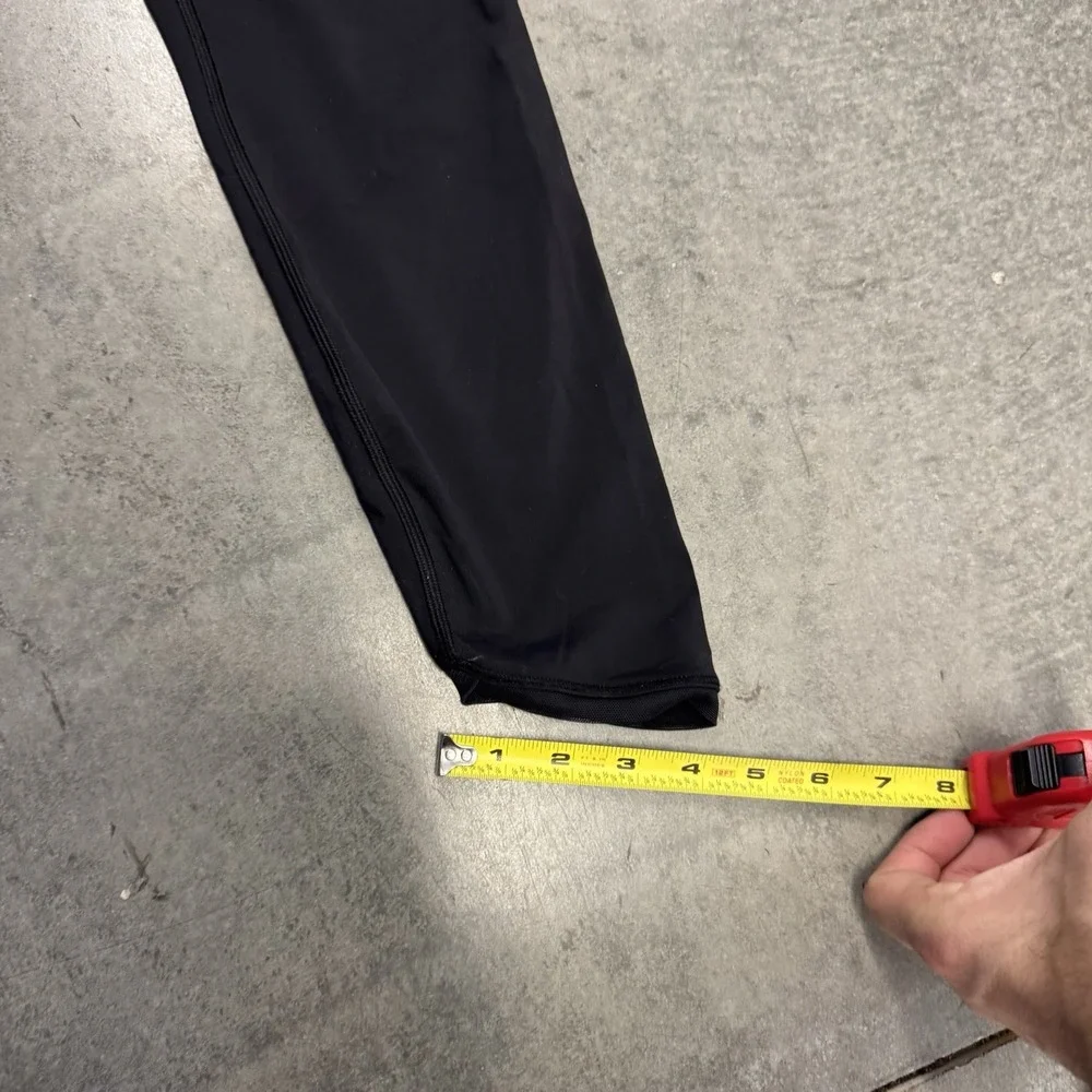 Women's Lululemon Leggings Black Mid Rise Athletic Yoga Pants Sz 6
